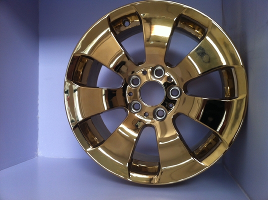 เครื่องเคลือบสูญญากาศล้อรถยนต์ DC Plane Magnetron Sputtering รับประกัน 1 ปี