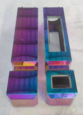 ท่อสแตนเลส สแตนเลสแผ่นสแตนเลส สีสัน Pvd ทิตาเนียมเครื่องทอง plating