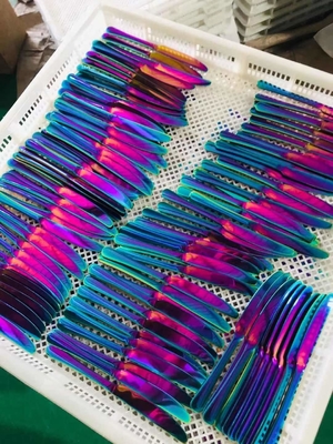 TiN PVD Vacuum Coating เครื่องเคลือบประดับสําหรับไนลอน โลหะ แก้ว เครื่องเคลือบเซรามิก