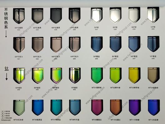 เครื่องเคลือบ PVD วัคิวัมสําหรับเครื่องจักรโลหะ / เครื่องเคลือบ PVD สําหรับผลิตภัณฑ์เหล็กไร้ขัด