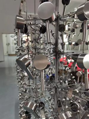 เครื่องเคลือบโลหะระยะว่าง PVD ที่มีประสิทธิภาพสูงสําหรับพลาสติก