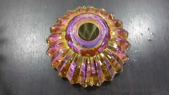 เครื่องเคลือบสูญญากาศแบบแมกนีตรอนสปัตเตอร์สำหรับเคลือบโครเมียมคล้ายโครเมียมบนดุมล้อรถยนต์