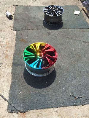 เครื่องชุบไทเทเนียมสีทองบนท่อสแตนเลส เครื่องพ่นเคลือบ PVD ระบบ PVD Coating Machine