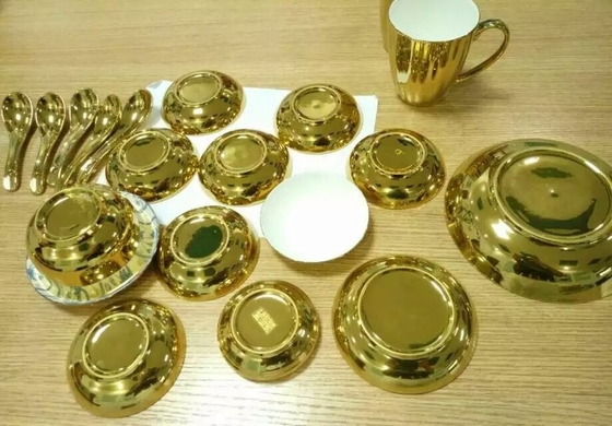 เครื่องเคลือบไฟฟ้า PVD / เครื่องเคลือบทอง PVD