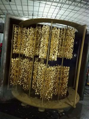 เครื่องเคลือบ PVD เครื่องเคลือบ Magnetron Sputtering สำหรับฮาร์ดแวร์สแตนเลส/นาฬิกา/เครื่องประดับ/ไม้กอล์ฟ/กรอบแว่นตา