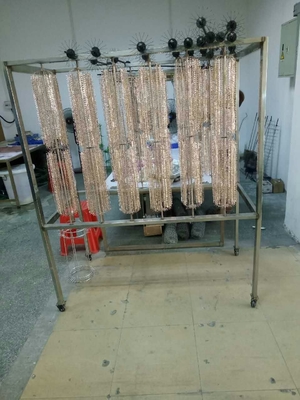 เครื่องเคลือบกระดาษเหล็กไร้ขัด / อะไหล่เฟอร์นิเจอร์ทอง PVD
