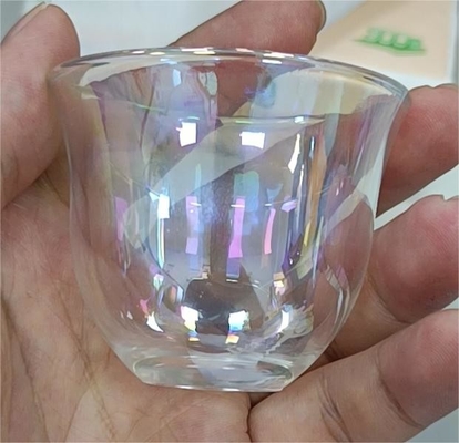เครื่องเคลือบกระจกแบบอัตโนมัติเต็ม เครื่องเคลือบกระจก Pvd สําหรับสีทองเงิน