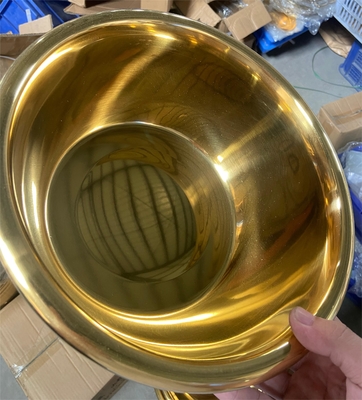 โฟชาน JXS โลหะไร้ขัดลอก ระบบเคลือบ PVD สําหรับสีทอง