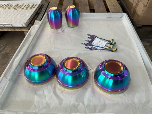 เครื่องเคลือบระบายความร้อน Pvd เซรามิก เครื่องเคลือบระบายความร้อน Pvd สําหรับเคลือบสีทอง