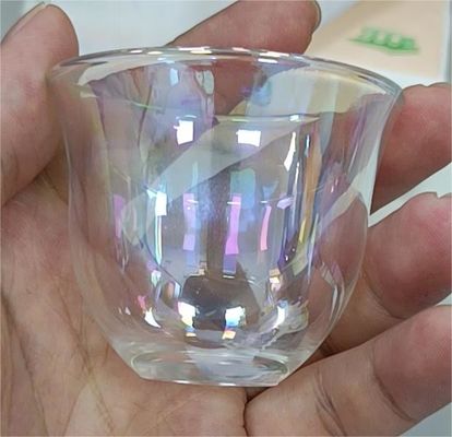 เครื่องเคลือบสีทอง Pvd ขวดพลาสติก/เครื่องพ่นฟิล์มสีแก้ว PVD เครื่องพ่นโลหะสูญญากาศ