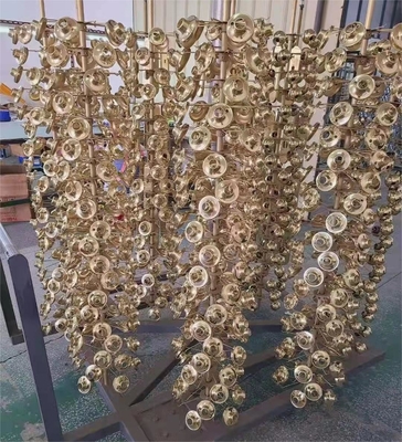 เครื่องครัวจากสแตนเลสคุณภาพสูง ทิตานีมทอง PVD คาโทดอาร์ค