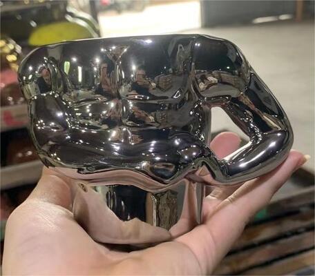 เครื่องเคลือบ PVD แบบอัตโนมัติเต็มเครื่องดื่มที่มีขนาดห้องที่กําหนดเองและกระบวนการเคลือบที่ยั่งยืนสําหรับการผลิตถ้วย