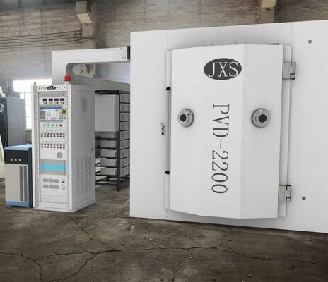 อุปกรณ์เคลือบ PVD กันอุณหภูมิสูงที่มีเคลือบที่มั่นคงและระบบควบคุมอัตโนมัติเต็ม