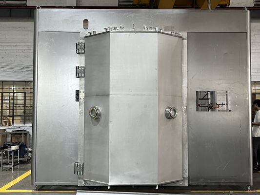 เครื่องเคลือบสุญญากาศ PVD ฮาร์ดแวร์ขนาดเล็กพร้อมการเคลือบที่ทนต่อการสึกหรอสูงและความแข็งสูงและการควบคุมอัตโนมัติเต็มรูปแบบ