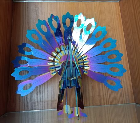 เครื่องเคลือบระบายความร้อน PVD แบบอัตโนมัติเต็ม สําหรับงานศิลปะเซรามิค สีสดใสและกระจ่างสูง และรับประกัน 1 ปี