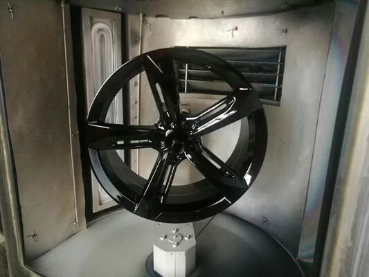 Vacuum Deposition Machine For Wheel Rims, Multi-Color PVD Coating Equipment For Auto Accessories