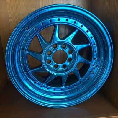เครื่องเคลือบ PVD ล้อรถยนต์ อุปกรณ์เคลือบกระจกกันสนิมสําหรับล้อสแตนเลสอลูมิเนียมและล้อจักรยานยนต์