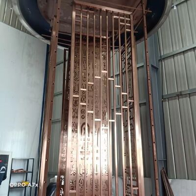เครื่องเคลือบ PVD กันรอยขนาดใหญ่ที่มีการควบคุมอัตโนมัติเต็ม สําหรับจอเหล็กไร้ขัด
