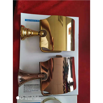 Chrome Gold Coating Machine Furniture Hardware Pvd Vacuum Coating Machine For Engine Parts