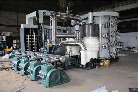เครื่องเคลือบสูญญากาศ PVD สุขภัณฑ์เซรามิกสีทอง