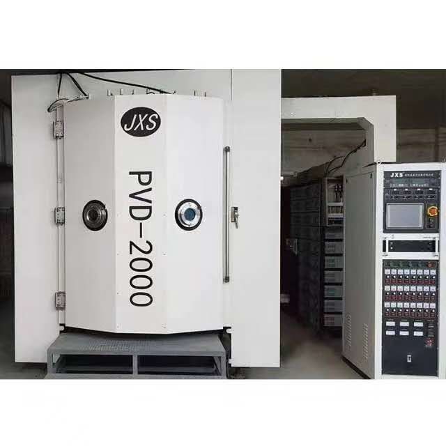 เครื่องเคลือบ PVD ที่มีความมั่นคงต่อสี ด้วยกระบวนการอุณหภูมิต่ํา และระบบควบคุมอัตโนมัติเต็ม สําหรับส่วนประกอบของนาฬิกา