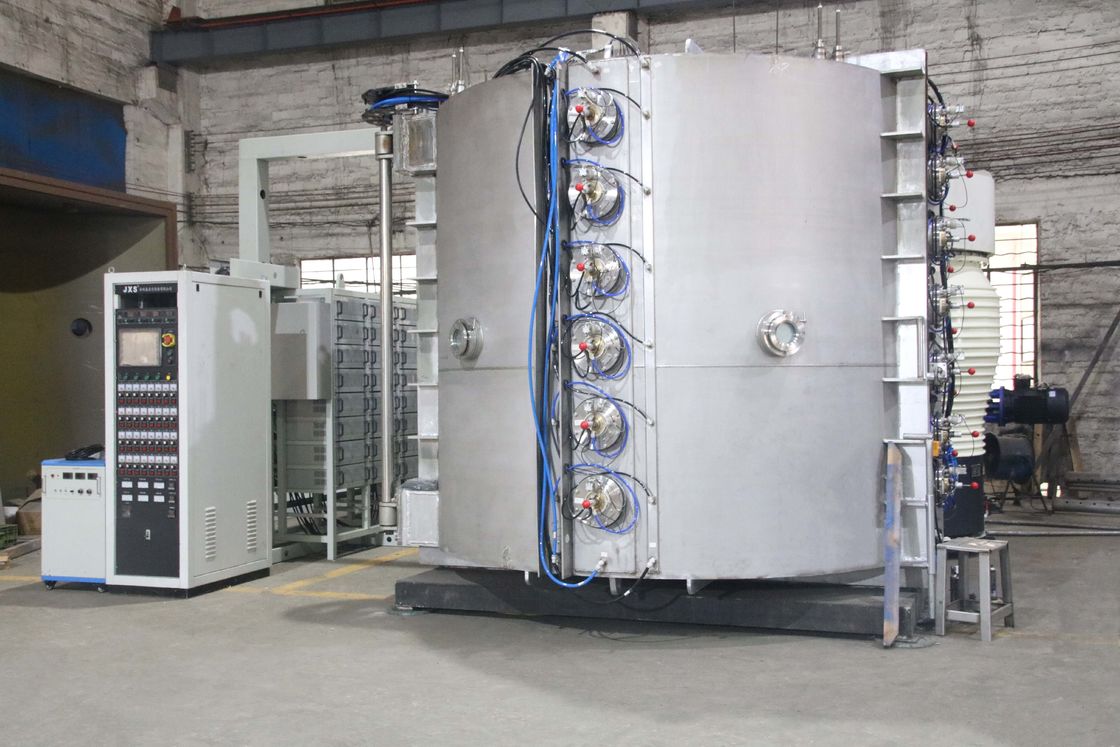 เครื่องเคลือบ PVD แบบสุญญากาศหลายอาร์คอัตโนมัติเต็มรูปแบบ รับประกัน 1 ปี