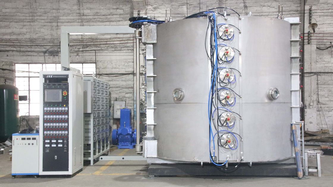 เครื่องเคลือบสูญญากาศไทเทเนียมโลหะสแตนเลส เครื่องประดับ แท็บเล็ต คาราเมล พลาสมา