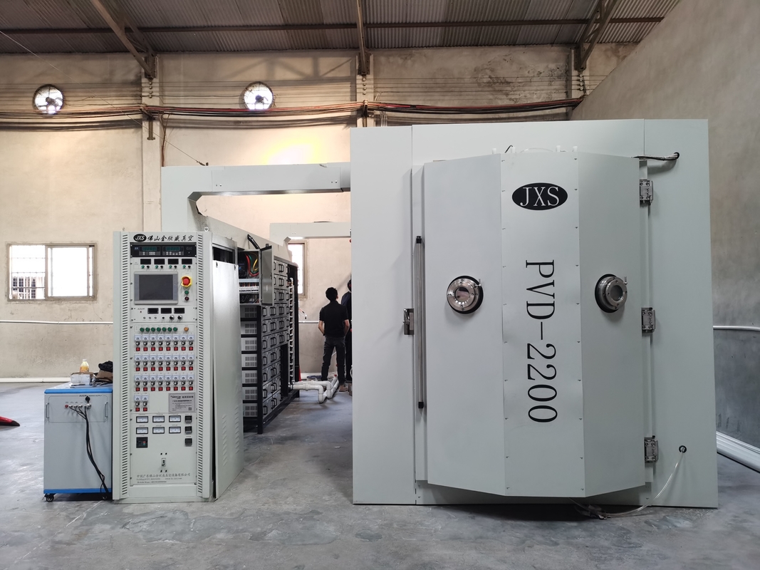 เครื่องเคลือบ PVD แบบประดับ Multi Cathodic Arc ระบบควบคุมอัตโนมัติเต็ม