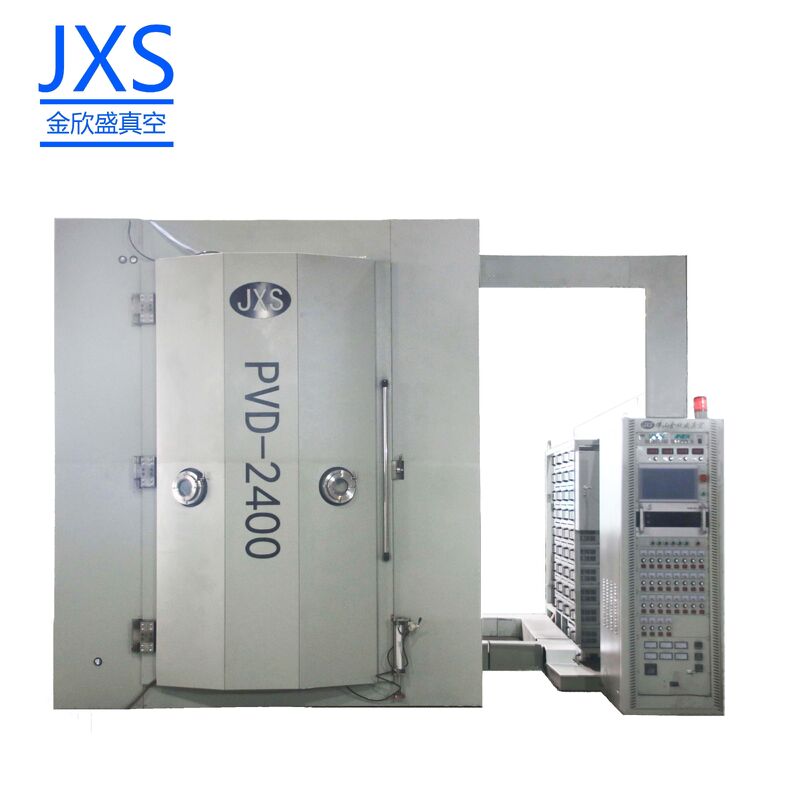 เครื่องเคลือบ PVD Multi-Arc Ion สําหรับเคลือบตกแต่งฮาร์ดแวร์, การทํางานอัตโนมัติเต็มและห้องว่างเหล็กไร้ขัด