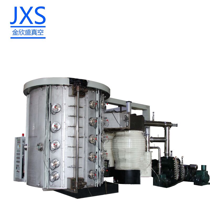 เครื่องเคลือบ PVD แบบสุญญากาศพร้อมระบบควบคุมอัตโนมัติเต็มรูปแบบสำหรับการเคลือบสีสดใสสม่ำเสมอและการรับประกัน 1 ปี