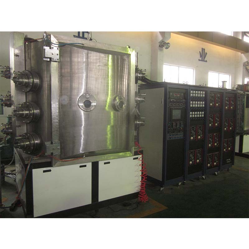 ฮาร์ดแวร์สแตนเลสสตีลฟิตติ้งเครื่องชุบสูญญากาศทองสำหรับสีรุ้งทอง