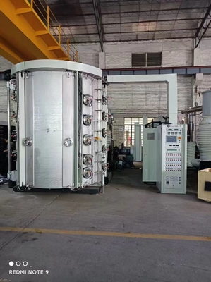 Double Door Vertical PVD Evaporation Vacuum Coating Machine Golf/Metal/Glass/Ceramics Plating Machine