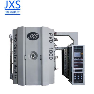 อุปกรณ์เคลือบ PVD ที่ใช้จับประตู พร้อมเคลือบกันรอยขีดข่วน การทํางานแบบอัตโนมัติเต็ม สําหรับตกแต่งเฟอร์นิเจอร์