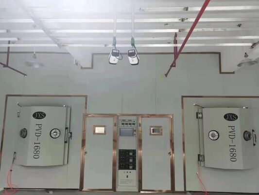ราคาดี เครื่องเคลือบ PVD ปลอดภัยสําหรับอาหาร พร้อมระบบการควบคุมอัตโนมัติแบบเต็มแบบสําหรับเครื่องประปา ออนไลน์