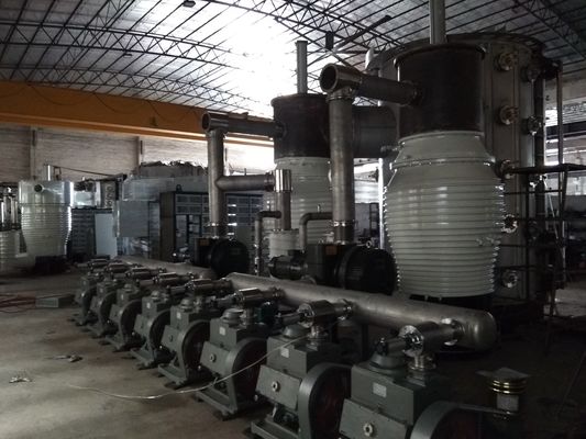 ราคาดี ท่อสแตนเลส 300kW 50m2 เครื่องเคลือบสูญญากาศ PVD ออนไลน์