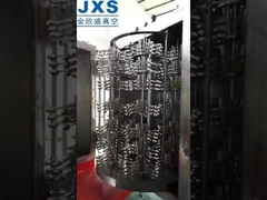 เครื่องพ่นโลหะสูญญากาศสำหรับเครื่องใช้บนโต๊ะอาหารพลาสติก