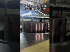 อุปกรณ์เคลือบ PVD ทนทานความจุสูง / เครื่องทําโลหะ PVD