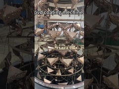 เครื่องเคลือบโลหะ PVD แบบว่าง / เครื่องเคลือบไอออน Pvd Arc