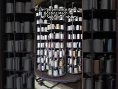 เครื่องเคลือบระบาย Magnetron Sputtering PVD สําหรับเครื่องประดับ